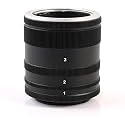 FocusFoto Macro Extension Tube Ring Kit for Sony E-Mount Camera Lens NEX-5R 5T 5N NEX-6 NEX-7 a7 a7S a7R a7II a7SII a7RII a6500 a6300 a6000 a5100 a5000 a3500 FS700 VG30 VG900 for Close-up Photography
