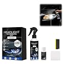 Fodeuxp Upgraded Car Headlight Restoration Polishing Kit, 2026 New Multifunctional Automotive Headlight Cleaner and Restorer Repair Kit for All Vehicle Types, 1 pcs