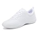 FOFOWHAT Girls White Cheer Shoes Youth Cheerleading Dance Sneaker Training Competition for Women Girls' Cheerleading Shoes