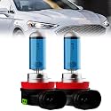 Fog Light Bulbs Compatible with Ford Fusion 2006-2018, H11 Fog Lights Halogen Light Bulb, Super Bright 6000K White, Plug and Play, Pack of 2