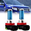 Fog Light Bulbs Compatible with Ford Ranger 2019-2020, H11 Fog Lights Halogen Light Bulb, Super Bright 6000K White, Plug and Play, Pack of 2