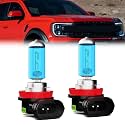 Fog Light Bulbs Compatible With Ford Ranger 2023, H11 Fog Lights Halogen Light Bulb, Super Bright 6000K White, Plug and Play, Pack of 2
