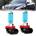 Fog Light Bulbs Compatible With Hyundai Genesis 2009-2014, H11 Fog Lights Halogen Light Bulb, Super Bright 6000K White, Plug and Play, Pack of 2
