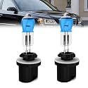 Fog Light Bulbs Compatible With Hyundai Sonata 2010, 880 Fog Lights Halogen Light Bulb, Super Bright 6000K White, Plug and Play, Pack of 2