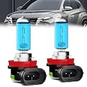 Fog Light Bulbs Compatible With Hyundai Tucson 2019-2021, H11 Fog Lights Halogen Light Bulb, Super Bright 6000K White, Plug and Play, Pack of 2