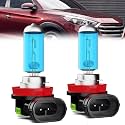 Fog Light Bulbs Compatible With Hyundai Tucson 2016-2018, H11 Fog Lights Halogen Light Bulb, Super Bright 6000K White, Plug and Play, Pack of 2