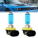Fog Light Bulbs Fit For Dodge Challenger 2015-2020, H11 Fog Lights Halogen Bulb, 6000K White Light, Plug and Play, Pack of 2