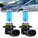 Fog Light Bulbs Fit For Hyundai Azera 2015-2017, 9006 Fog Lights Halogen Bulb, 6000K White Light, Plug and Play, Pack of 2