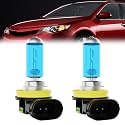 Fog Light Bulbs Fit For Toyota Camry 2007-2014, H11 Fog Lights Halogen Bulb, 6000K White Light, Plug and Play, Pack of 2