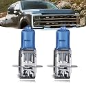 Fog lights Fit For Ford F250 1994-1996 Halogen Headlight Bulbs,h3 Fog Lights Bright Lights Combo,Plug &amp; Play,Pack of 2 (Ford F250 1994-1996 Halogen Fog Lights)