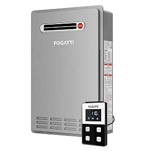 fogatti natural gas tankless water heater outdoor installation 75 gpm 170000 btu white instant hot water heater instagas comfort 170s series