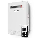 FOGATTI Propane Gas Tankless Water Heater - Outdoor Installation 8.1 GPM, 180,000 BTU White Instant Hot Water Heater, Instagas Premium 180S Series