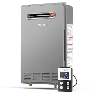 fogatti outdoor water heater tankless natrual gas 45 gpm