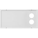 FOGATTI RV Furmace High-Efficiency - RV Furnace Panel 20.6x10.5 Inch White