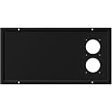 FOGATTI Camper Furnace Door 20.6x10.5 Inch Black
