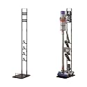 Foho Vacuum Stand Compatible for Dyson V15 V11 V10 V8 V7 V6, Stable Metal Storage Bracket Holder for Handheld DC30 DC31 DC34 DC35 DC58 DC59 DC62 Cordless Vacuum Cleaners & Accessories