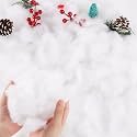 FOIMAS Christmas Fake Snow,Artificial Snow Cotton Fluffy Snow Blankets for Christmas Winter Village Craft Supply,3.6oz/100g