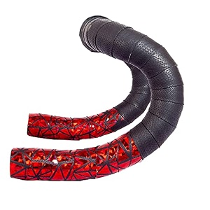 durable handlebar tape road bike grip tape anti-slip gear strap pu eva wrap perforated bicycle handlebar grip wrapsdazzling bar tapes red