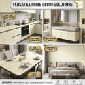 FOKRIM 300 cm Black Silk Wallpaper 45x300cm