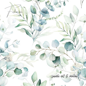 FOKRIM 300 cm ST floral green white