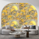 FOKRIM 300 cm x 45 cm Waterproof Floral & Botanical Vinyl Wallpaper