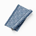 FOKRIM 300 cm x 45 cm Waterproof Decorative Vinyl Wallpaper (Blue)