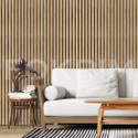 FOKRIM 1000 cm x 45 cm Waterproof Decorative Vinyl Wallpaper (Brown)