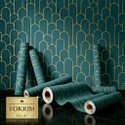 FOKRIM 300 cm x 45 cm Waterproof Decorative Vinyl Wallpaper
