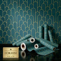 FOKRIM 300 cm x 45 cm Waterproof Decorative Vinyl Wallpaper