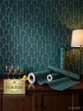 FOKRIM 300 cm x 45 cm Waterproof Decorative Vinyl Wallpaper