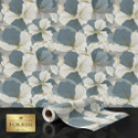FOKRIM 300 cm x 45 cm Waterproof Floral & Botanical Vinyl Wallpaper
