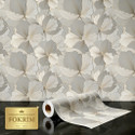 FOKRIM 300 cm x 45 cm Waterproof Floral & Botanical Vinyl Wallpaper