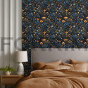 FOKRIM 100 cm x 45 cm Waterproof Decorative Vinyl Wallpaper (Multicolor)