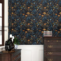 FOKRIM 1000 cm x 45 cm Waterproof Floral & Botanical Vinyl Wallpaper