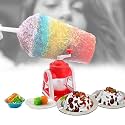 FOLADEX Ice Gola Maker Machine Manual ice Gola Slush Maker Machine with Sharp Blades Ice Crusher Snow Grinder Crusher 3 Bowl Baraf ka gola banane wali machine 1 Glass, 6 Sticks and 1 Dish