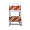 FOLD Flat Barricade Type II DG 24"X8"