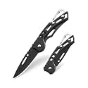 Foldable Carbon Steel Utility Cutter, Compact Manual Folding Cutting Tool with Pocket Clip, Portable Multipurpose Cutter for Home, Office, Kitchen, Travel, Camping & Everyday Utility Tasks