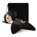 Foldable Flats for Women, Ankle Strap Purse Shoes for Wedding &amp; Travel