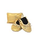 Silky Toes Foldable Flats for Women, Ballet Shoes for Wedding &amp;Travel
