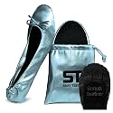 Silky Toes Foldable Flats for Women, Ballet Shoes for Wedding &amp;Travel