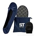 Foldable Flats for Women, Portable Ballet Shoes for Wedding &amp;Travel Comfort