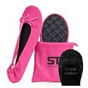 Foldable Flats for Women, Portable Ballet Shoes for Wedding &amp;Travel Comfort