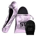 Silky Toes Foldable Flats for Women, Ballet Shoes for Wedding &amp;Travel