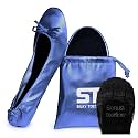 Silky Toes Foldable Flats for Women, Ballet Shoes for Wedding &amp;Travel