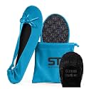 Foldable Flats for Women, Portable Ballet Shoes for Wedding &amp;Travel Comfort
