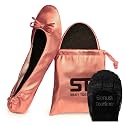 Foldable Flats for Women, Portable Ballet Shoes for Wedding &amp;Travel Comfort