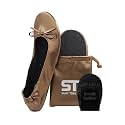 Silky Toes Foldable Flats for Women, Ballet Shoes for Wedding &amp;Travel