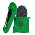 Foldable Flats for Women, Portable Ballet Shoes for Wedding &amp;Travel Comfort