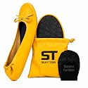 Silky Toes Foldable Flats for Women, Ballet Shoes for Wedding &amp;Travel