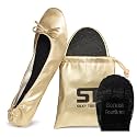 Silky Toes Foldable Flats for Women, Ballet Shoes for Wedding &amp;Travel